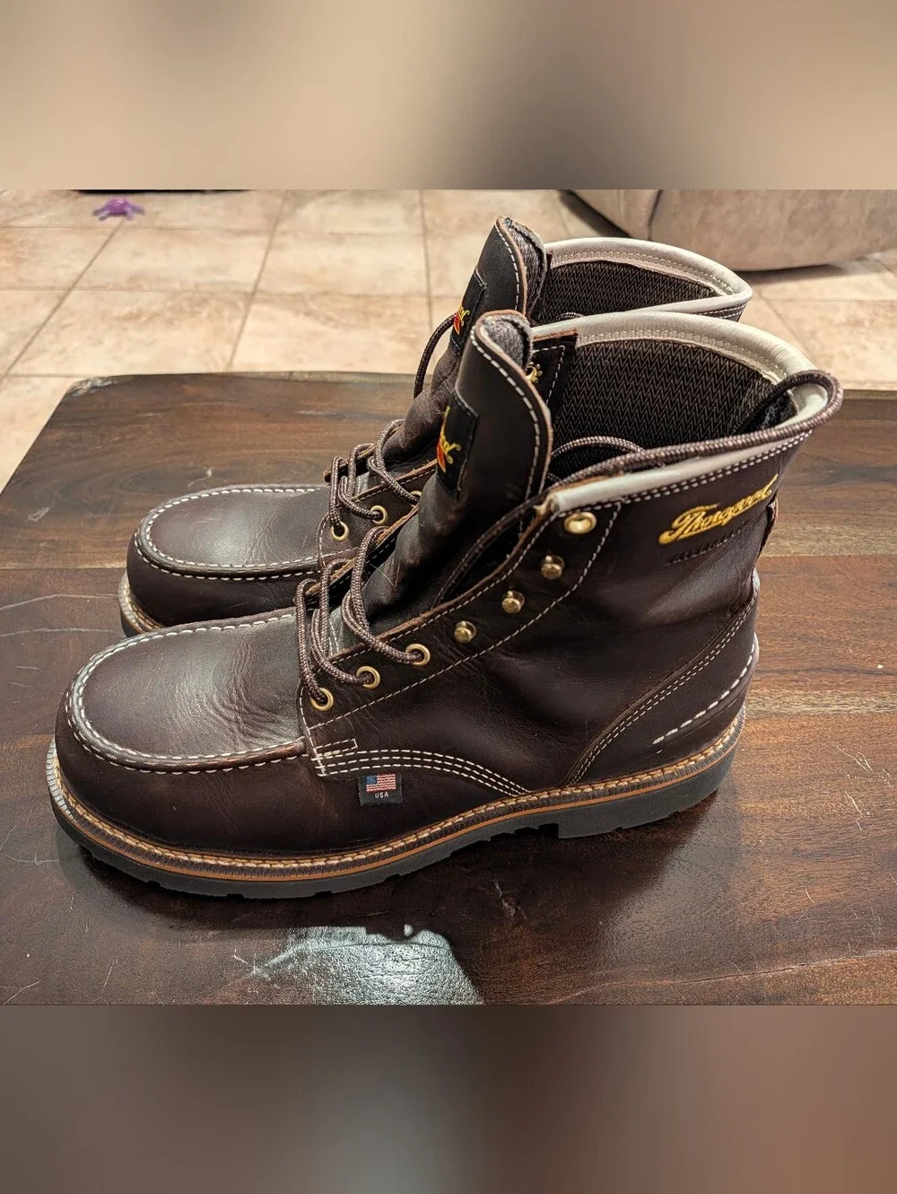 Thorogood Men's Flyway USA Waterproof Work Boots - Soft Toe